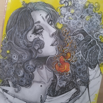 Fire Signs 8x10 Print