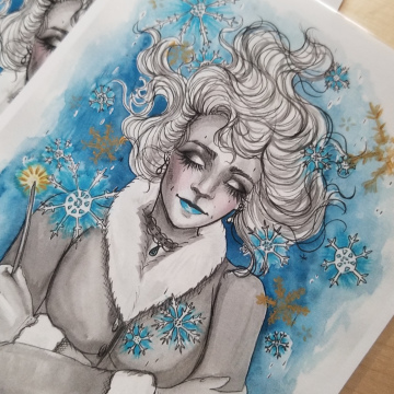 Frozen 5x7 Print