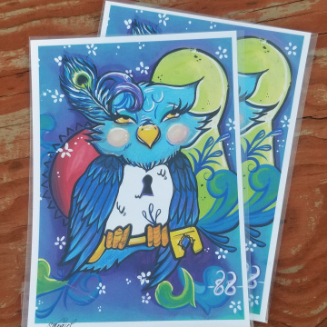 Key To SeattOwl 5x7 Print