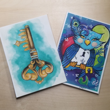 2 Print set 5x7 Key to SeattOwl