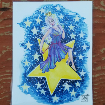 Stargirl 5x7 Print