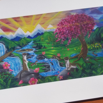 StoatLandia Print 5.5X11