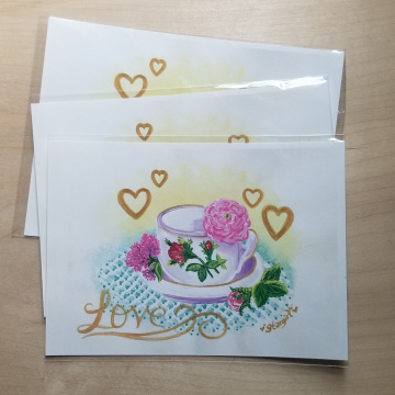 Cup of Love 5x7 Print