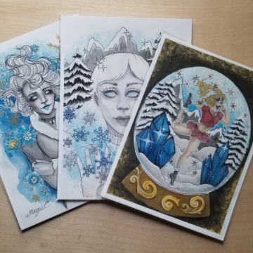 3 Print Bundle 5x5 Snowflake SeT